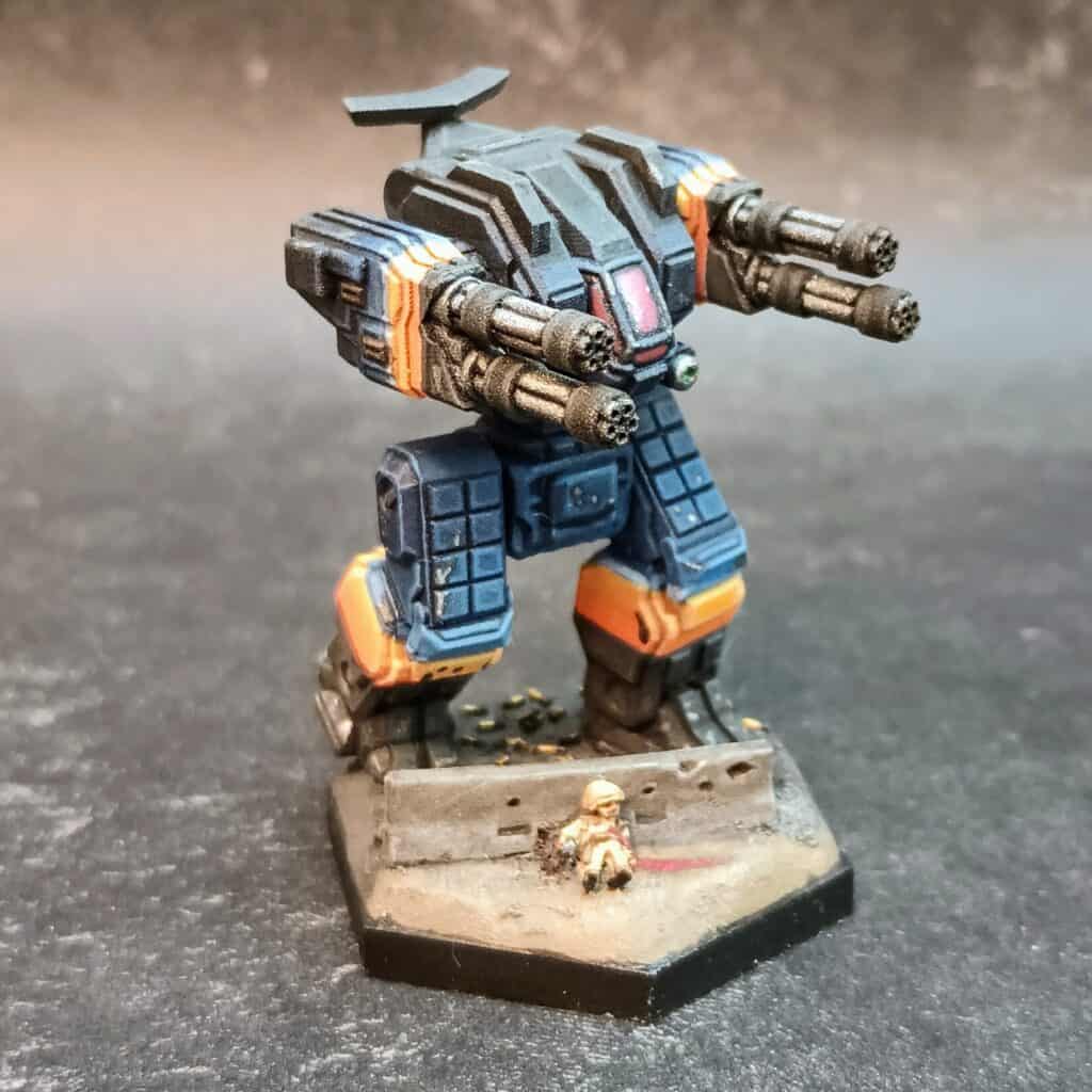 Death Ray Designs Bridger mech miniature