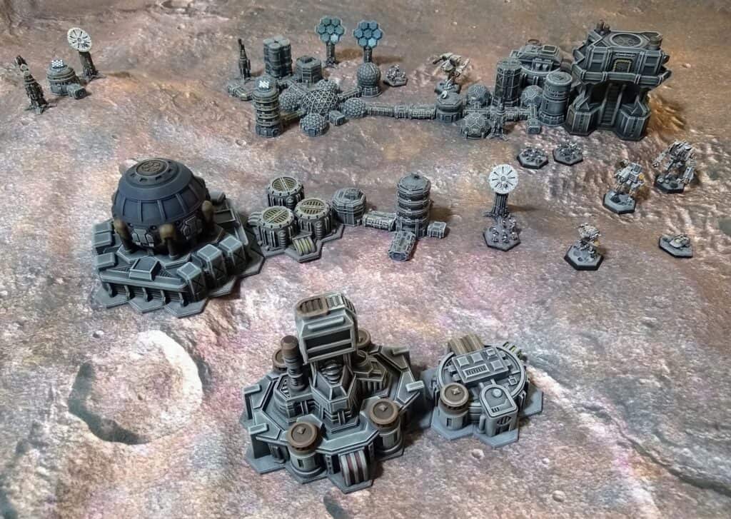 Cigar Box Battle Alien Mining Planet mat