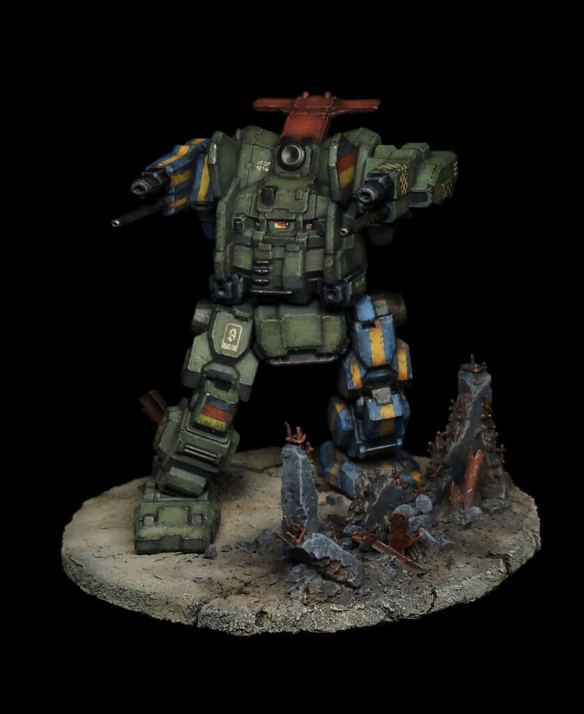 Battletech Jagermech miniature