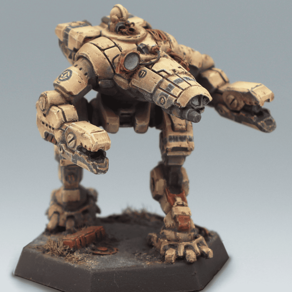 Battletech Crab miniature